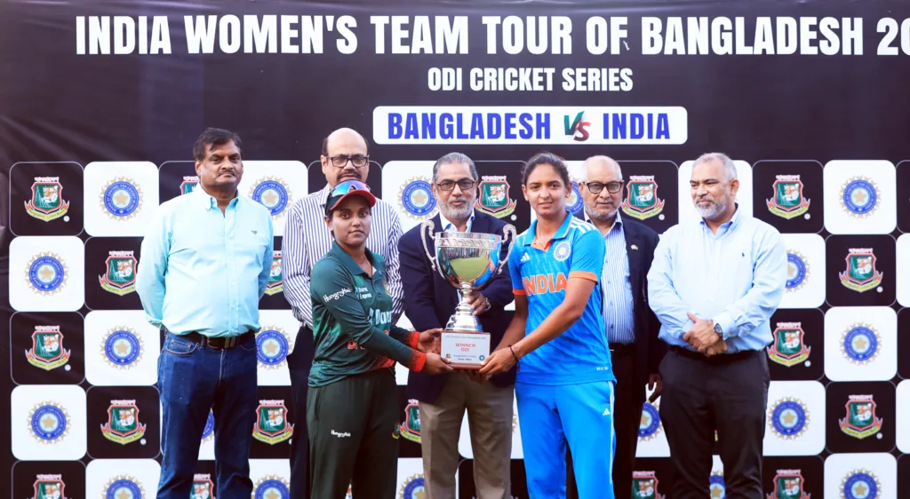 Harmanpreet Kaur, the captain of the Indian Women’s cricket team, holds no remorse for her actions during the Bangladesh Series Controversy, despite being issued a 2-match suspension in the Asian Games 2023.

Harmanpreet Kaur has chosen to share her perspective on her recent actions. Kaur affirmed that she stands by her actions without any remorse, asserting that every player holds the rightful ability to convey their individuality.

Speaking to The Cricket Paper, Harmanpreet said:

“I will not say that I regret anything because at the end of the day as a player you want to see that fair things are happening. As a player you always have the right to express yourself and what you’re feeling,”
“I don’t think I said anything wrong to any player or any person. I just said what happened on the field. I don’t regret anything,” she further added.


In the 3rd ODI match between India Women and Bangladesh Women in Dhaka, there was a moment of disagreement involving Harmanpreet Kaur. Umpire Tanvir Ahmed declared her out leg-before-wicket, but the Indian captain stated she was unhappy with the judgment. Engaging in a debate with the umpire, Harmanpreet eventually exited the field.
Her irritation was clear as she tapped the stumps and voiced her dissatisfaction vocally to the umpire while making her way off the ground. Even as she headed back to the pavilion, Harmanpreet managed to salute the screaming throng with a thumbs-up gesture.
Later after the game, Kaur termed the umpiring standards as pathetic. She slammed the umpires and said:
“They (Bangladesh) batted really well, batted according to the situation. They were taking those singles which were very crucial. In between, we leaked a few runs but we controlled the game very well when we were batting, but as I mentioned earlier, some pathetic umpiring was done. We are really disappointed about some decisions given by the umpires,” she said.


Harmanpreet Kaur will not participate in two matches of the upcoming Asian Games 2023
In addition to the demerit points, Harmanpreet also faced penalties equivalent to 50 percent and 25 percent of her match earnings for the two infractions. Consequently, the skipper won't be able to participate in the initial two matches of the next Asian Games. The Asian Games are slated to commence on September 19 in Hangzhou, China.

India Women’s Team For Asian Games:
Harmanpreet Kaur (C), Smriti Mandhana (VC), Shafali Verma, Jemimah Rodrigues, Deepti Sharma, Richa Ghosh (wk), Amanjot Kaur, Devika Vaidya, Anjali Sarvani, Titas Sadhu, Rajeshwari Gayakwad, Minnu Mani, Kanika Ahuja, Uma Chetry (wk), Anusha Bareddy
Standby list of players: Harleen Deol, Kashvee Gautam, Sneh Rana, Saika Ishaque, Pooja Vastrakar









