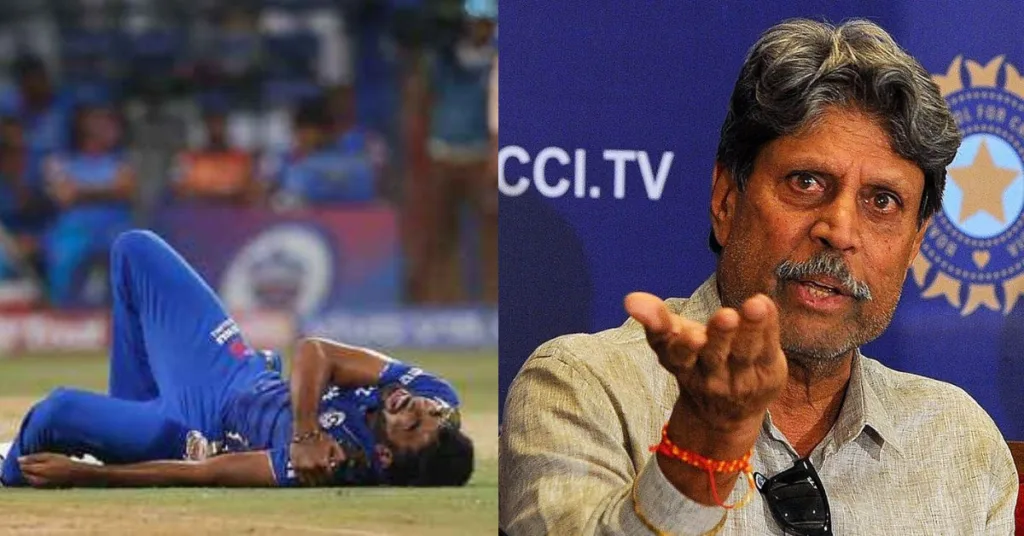 Kapil Dev slams Indian Players for their Injuries