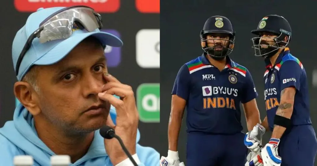 Rahul Dravid opened on the exclusion of Virat and Rohit from the Indian team