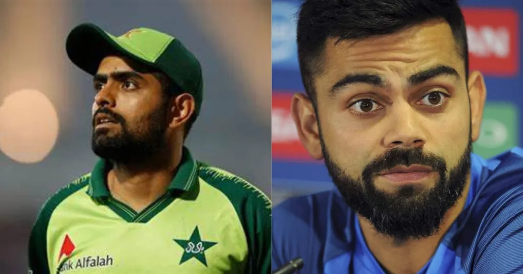 Babar Azam and Virat Kohli