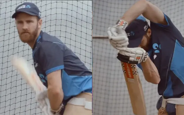 Kane Williamson resumes batting in the nets