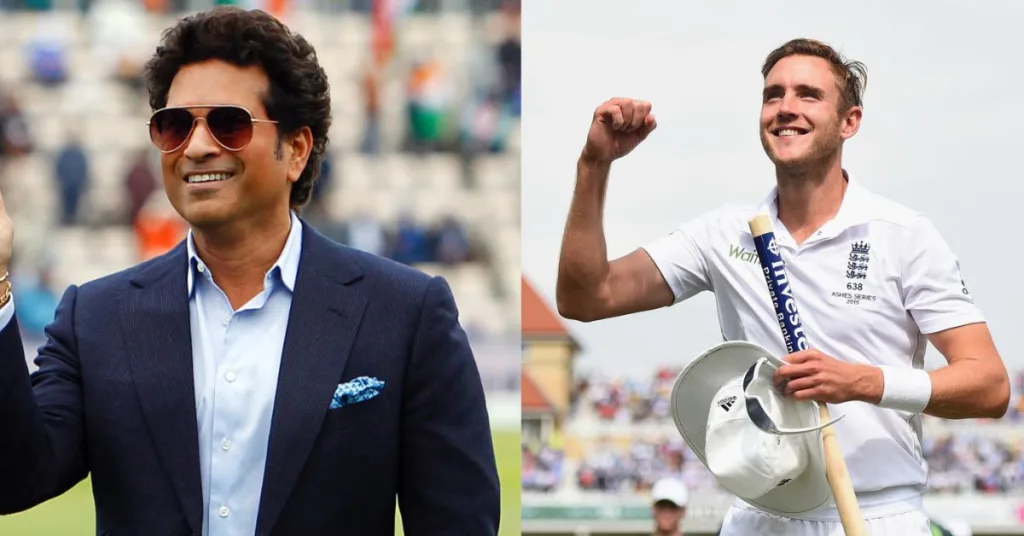 Sachin Tendulkar pays tribute to Stuart Broad