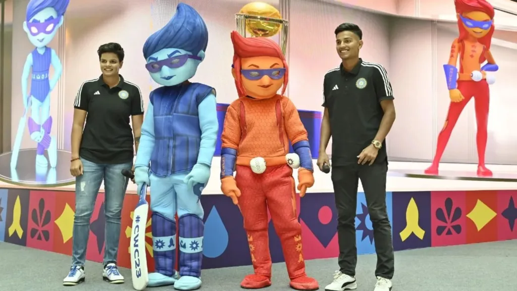 ICC Reveals Mascots For Men’s Cricket ODI World Cup 2023