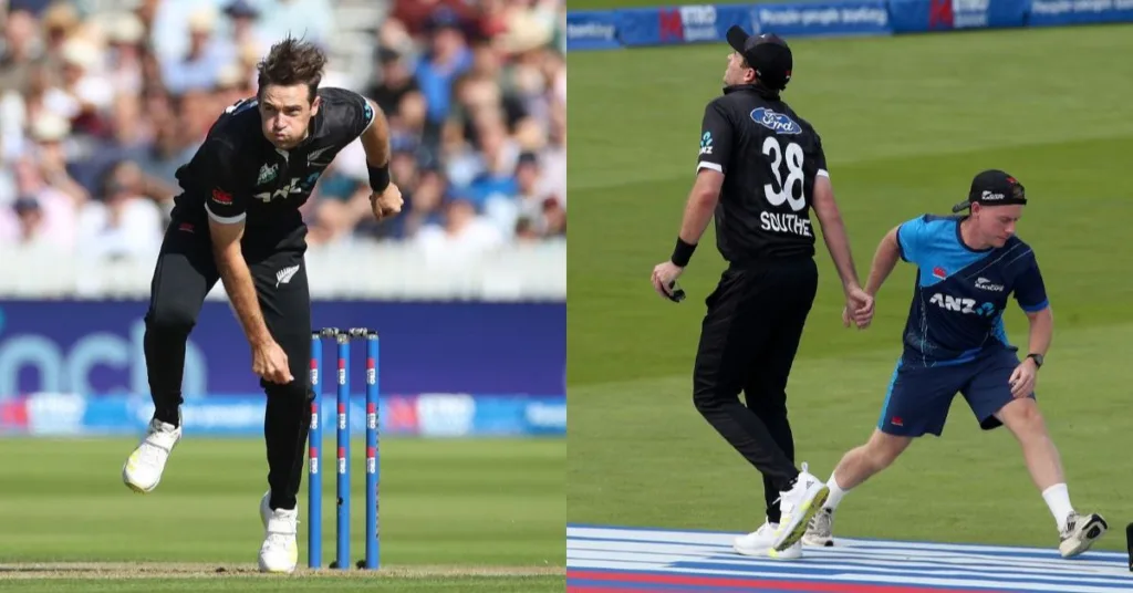 Tim Southee World Cup Participation In Jeopardy Amid His Thumb Injury Against England In The 4th ODI