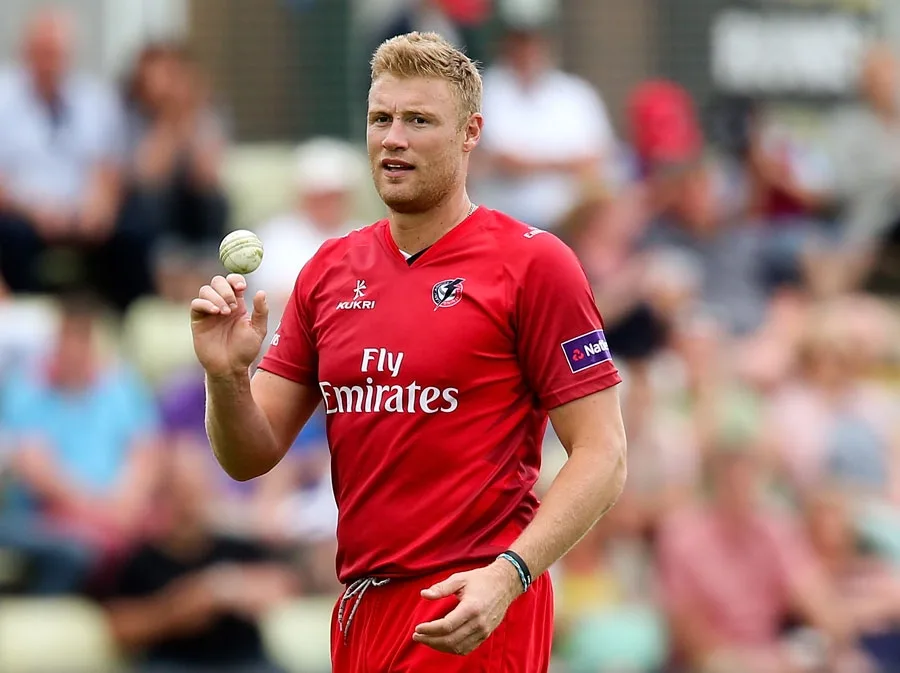 Andrew Flintoff Makes First Public Appearance As England’s Support Staff Since The Top Gear Crash