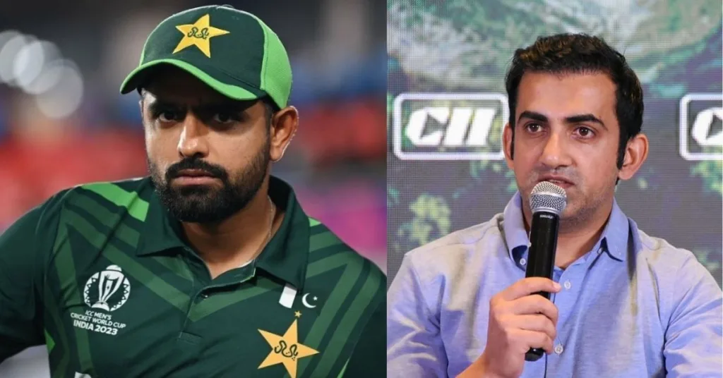 Gautam Gambhir Slams Babar Azam For His Slow Innings After India Loss