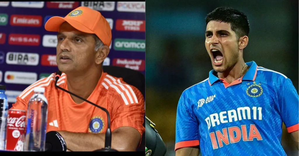 Head Coach Rahul Dravid Provides An Important Update On Shubman Gill’s Fitness