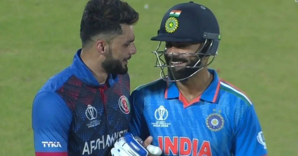 Virat Kohli Gesture For Naveen Ul Haq During IND vs AFG World Cup Match Is Winning Hearts