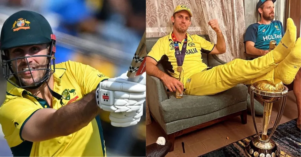 Fans Slammed Mitchell Marsh For Showing Disrespect To The World Cup Trophy