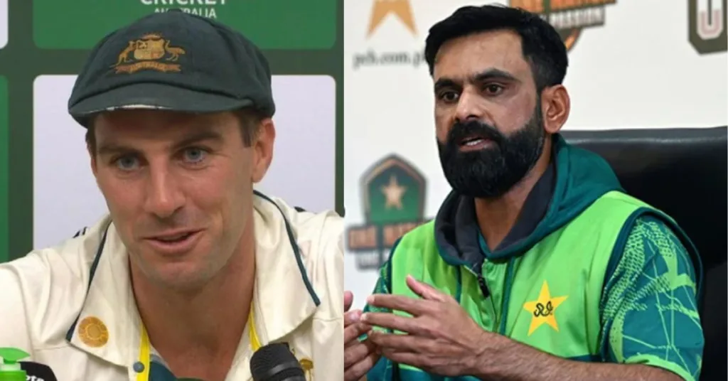 Pat Cummins Shut Down With His Epic Reply To Mohammad Hafeez’s Statement