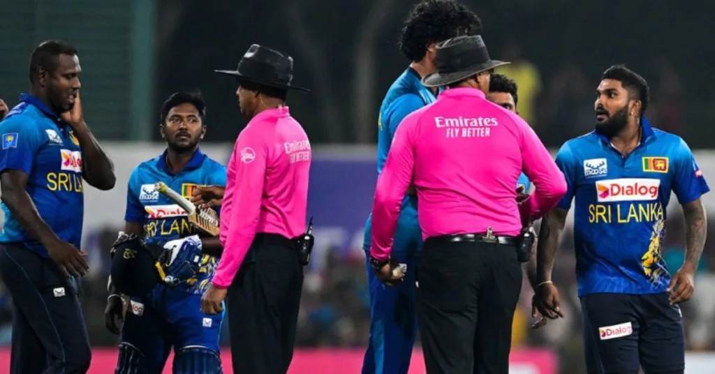 ICC Bans Wanindu Hasaranga For Aguing With Umpires Over No-ball Call