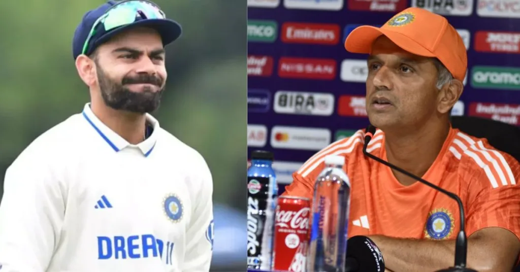 Rahul Dravid Opens Up On The Availability Of Senior Batter Virat Kohli For The Remaining Test Matches Of England Series