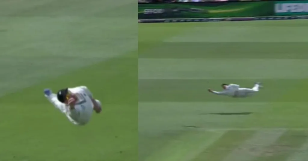 Glenn Phillips Takes A Unbelievable One-handed Diving Catch Of Marnus Labuschagne, Fans Shocked

