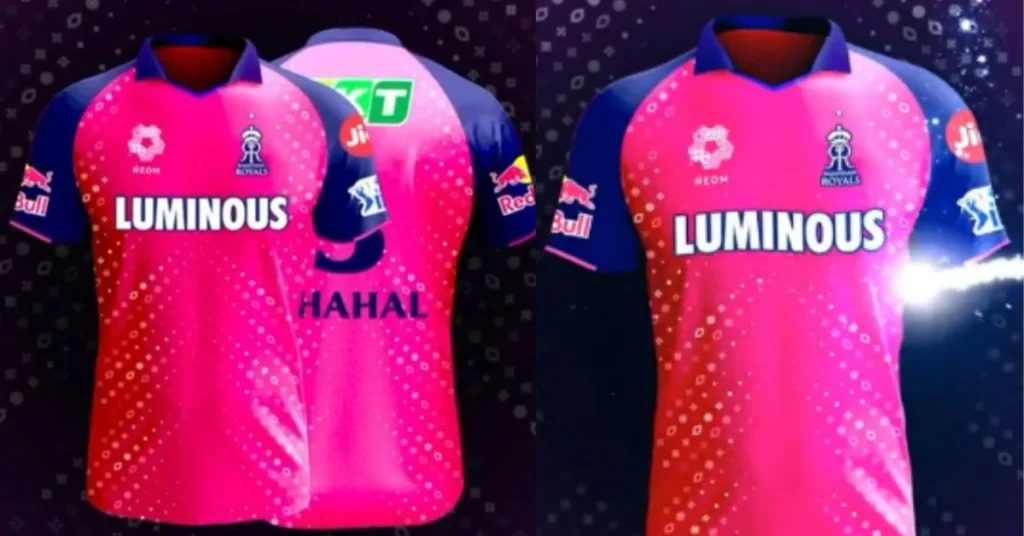 Rajasthan Royals Unveils Their New Jersey For The IPL 2024