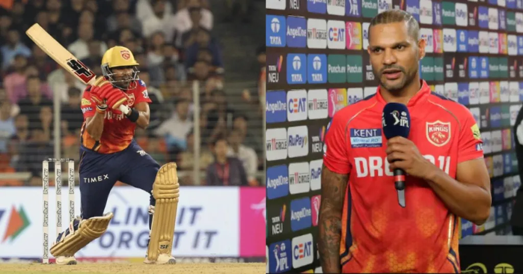 Shikhar Dhawan Credits Shashank Singh For The Brilliant Win Against Gujarat Titans