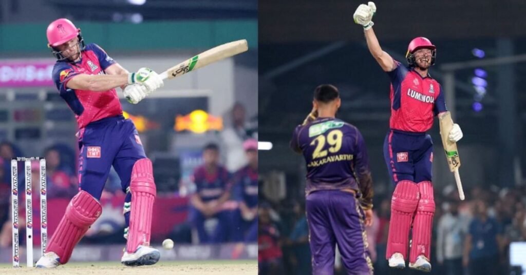 Fans React To Jos Buttler As He Single-handedly Wins The Match Against KKR 
