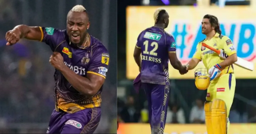 “Most Loved Cricketer In The World..” - KKR All-rounder Andre Russell Hails MS Dhoni After The Match Against CSK