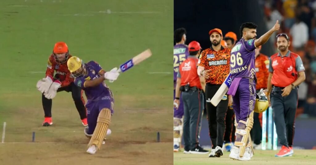 Shreyas Iyer Smashes 6,4,6,6 Off Travis Head And Helps KKR To Reach The IPL 2024 Final