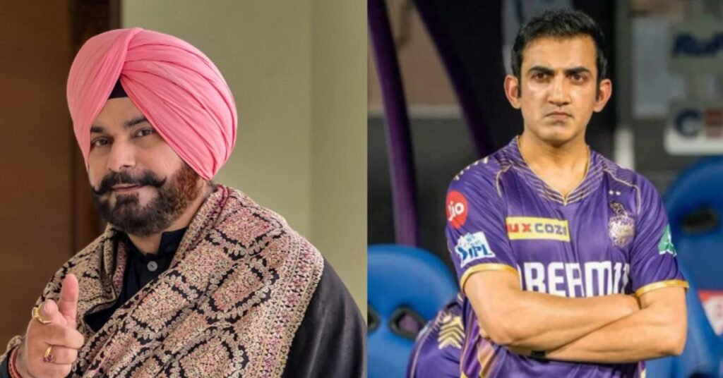 “Gambhir Gets Inspired When The Situation Gets Tough” - Navjot Singh Sidhu Praises KKR Mentor